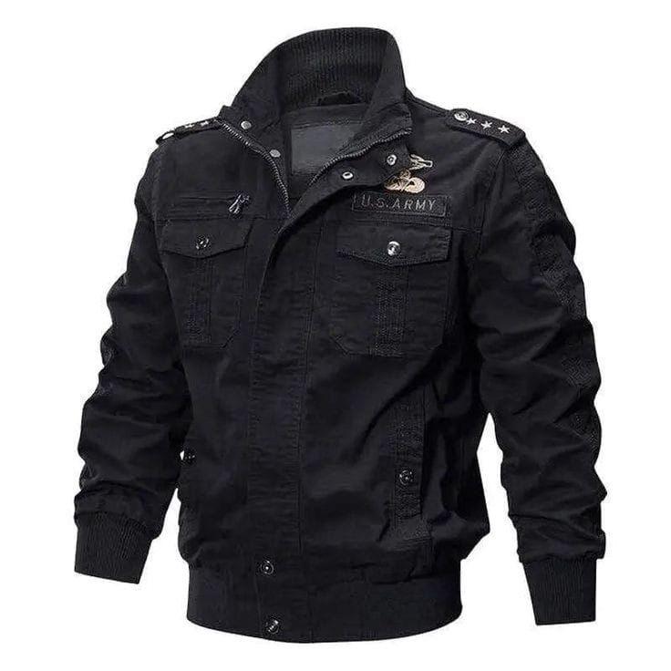 Military Bomber Jacket Men's Multi-Pocket Pilot Jackets Male Army Cargo Flight Men's Jackets