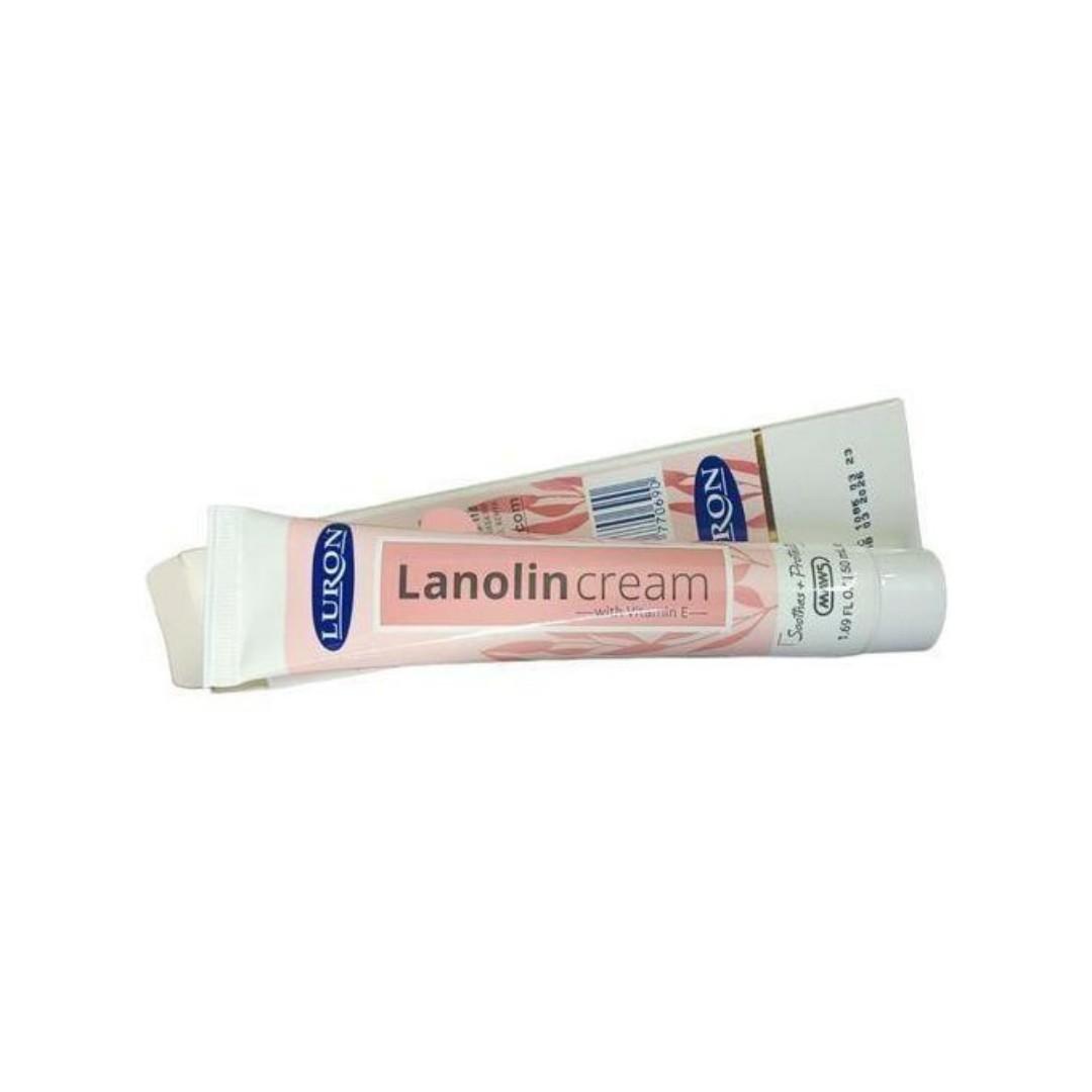 Luron Lanolin Vitamin E Moisturising Cream – Hydrating Face & Body Lotion for All Skin Types (50ml)