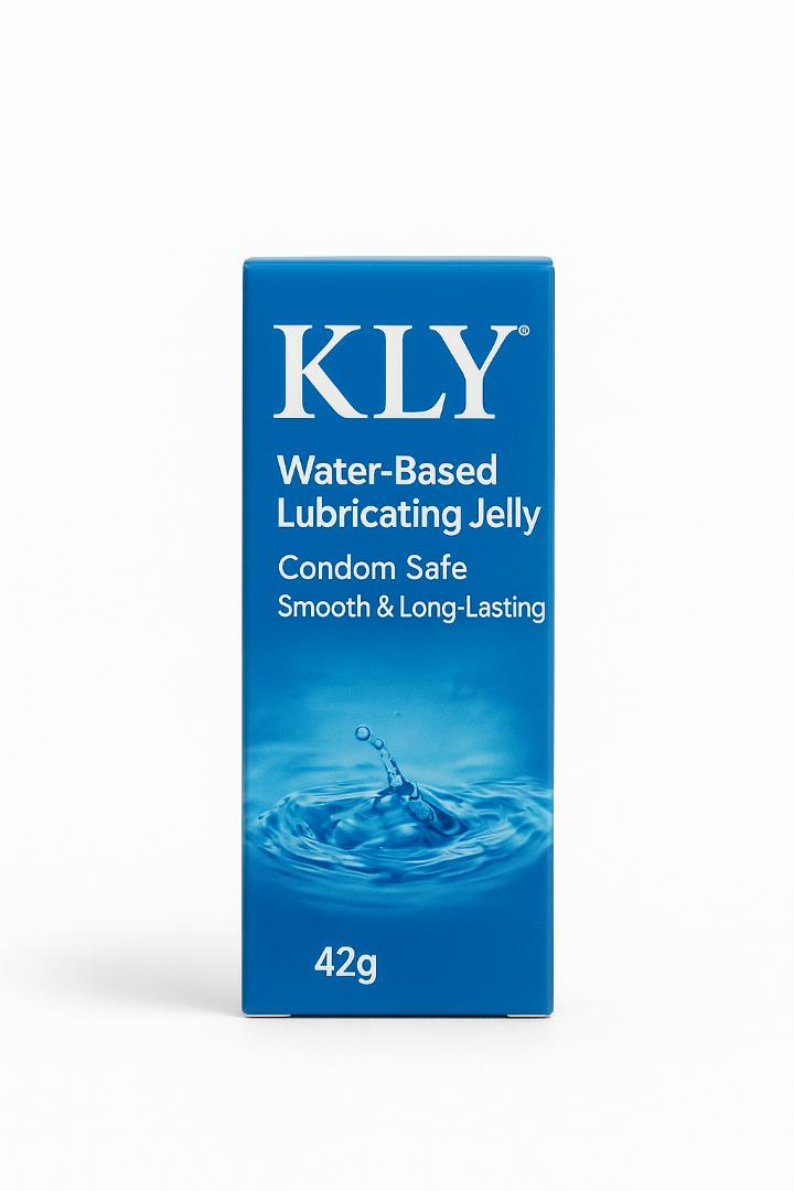 KLY Water-Based Lubricating Jelly – Condom Safe, Smooth & Long-Lasting Personal Gel 42g