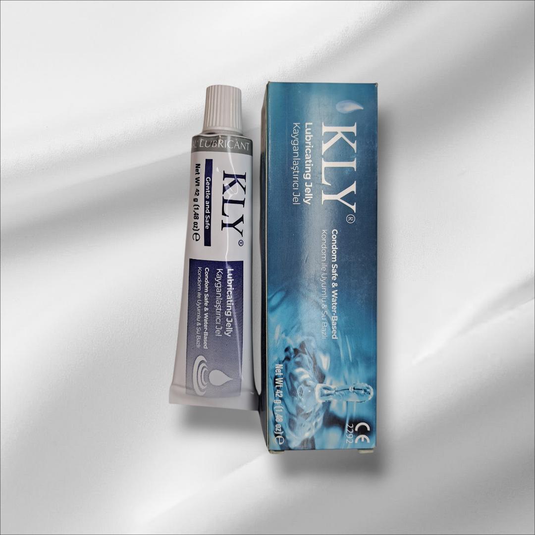 KLY Water-Based Lubricating Jelly – Condom Safe, Smooth & Long-Lasting Personal Gel 42g