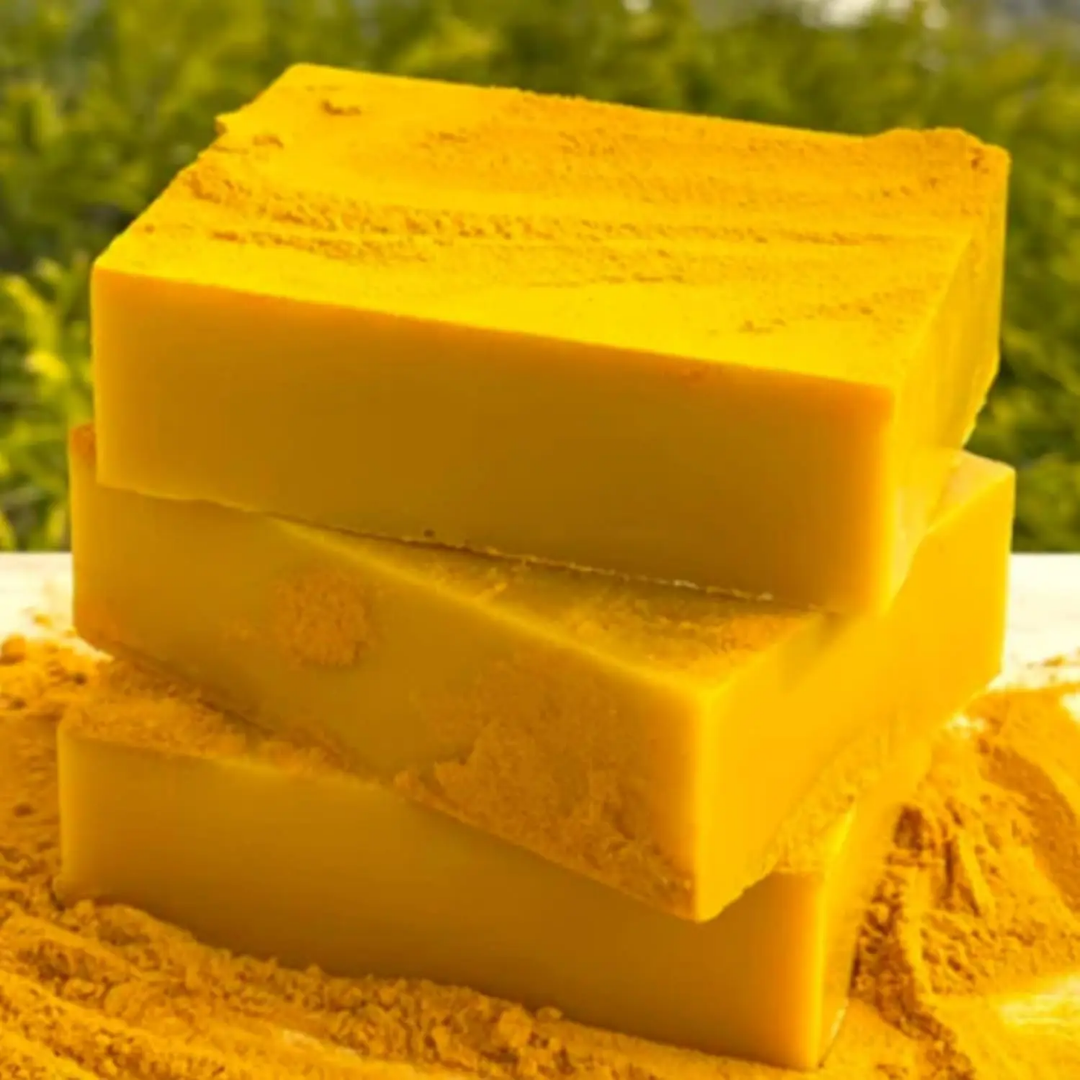Kojic Acid Turmeric Soap Bar - Dark Spot Remover for Face Body, Even Skin Tone Moisturizing & Nourishing Natural Ingredients