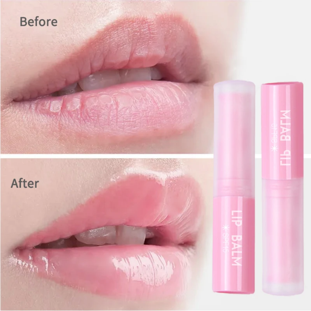SPF 15 Lip Balm | Repair Dry & Cracked Lips | Deep Moisturizing Lip Care | Healing Lip Treatment for Soft Pink Lips | Vitality Wellness