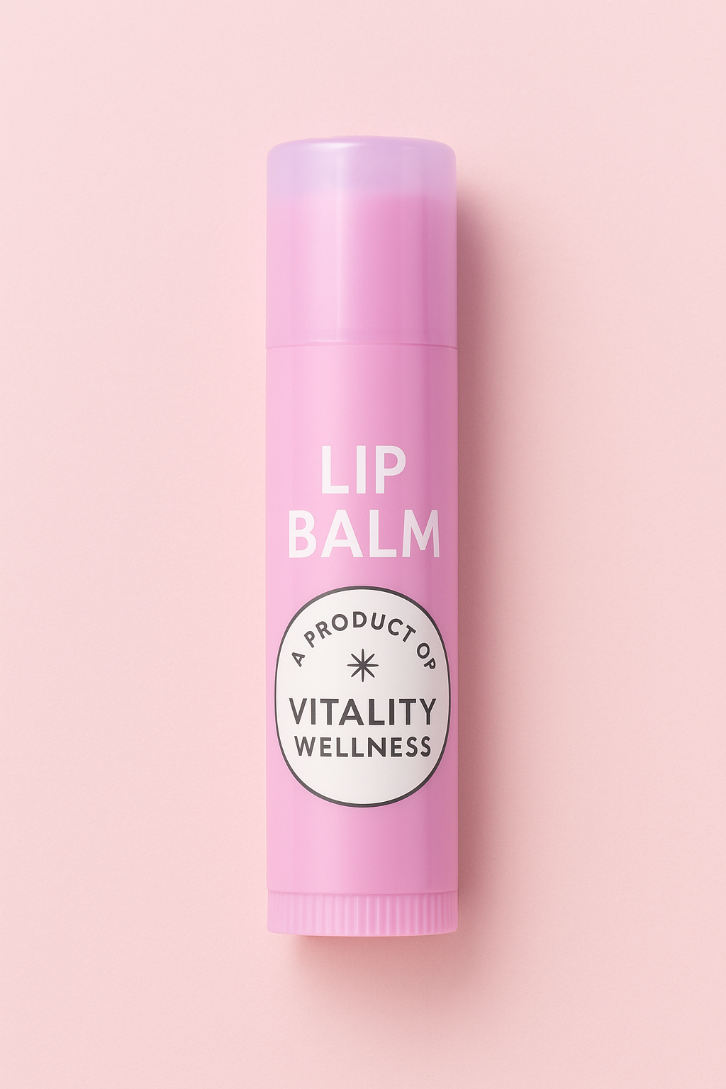 SPF 15 Lip Balm | Repair Dry & Cracked Lips | Deep Moisturizing Lip Care | Healing Lip Treatment for Soft Pink Lips | Vitality Wellness