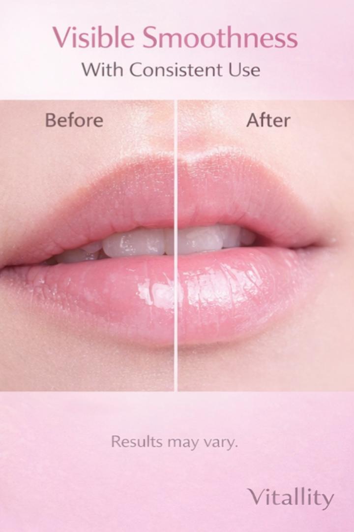 SPF 15 Lip Balm | Repair Dry & Cracked Lips | Deep Moisturizing Lip Care | Healing Lip Treatment for Soft Pink Lips | Vitality Wellness