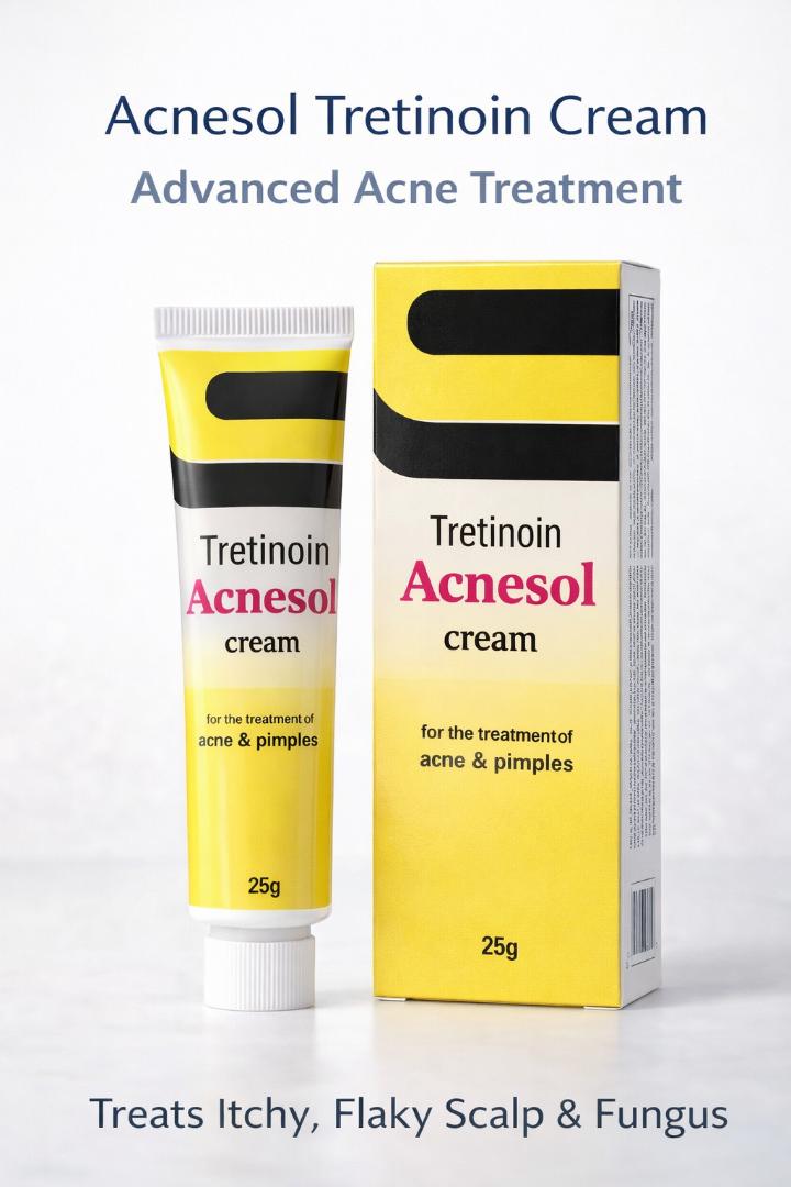 Acnesol Tretinoin Cream 25g – Acne Treatment Cream | Removes Pimples, Blackheads & Acne Marks