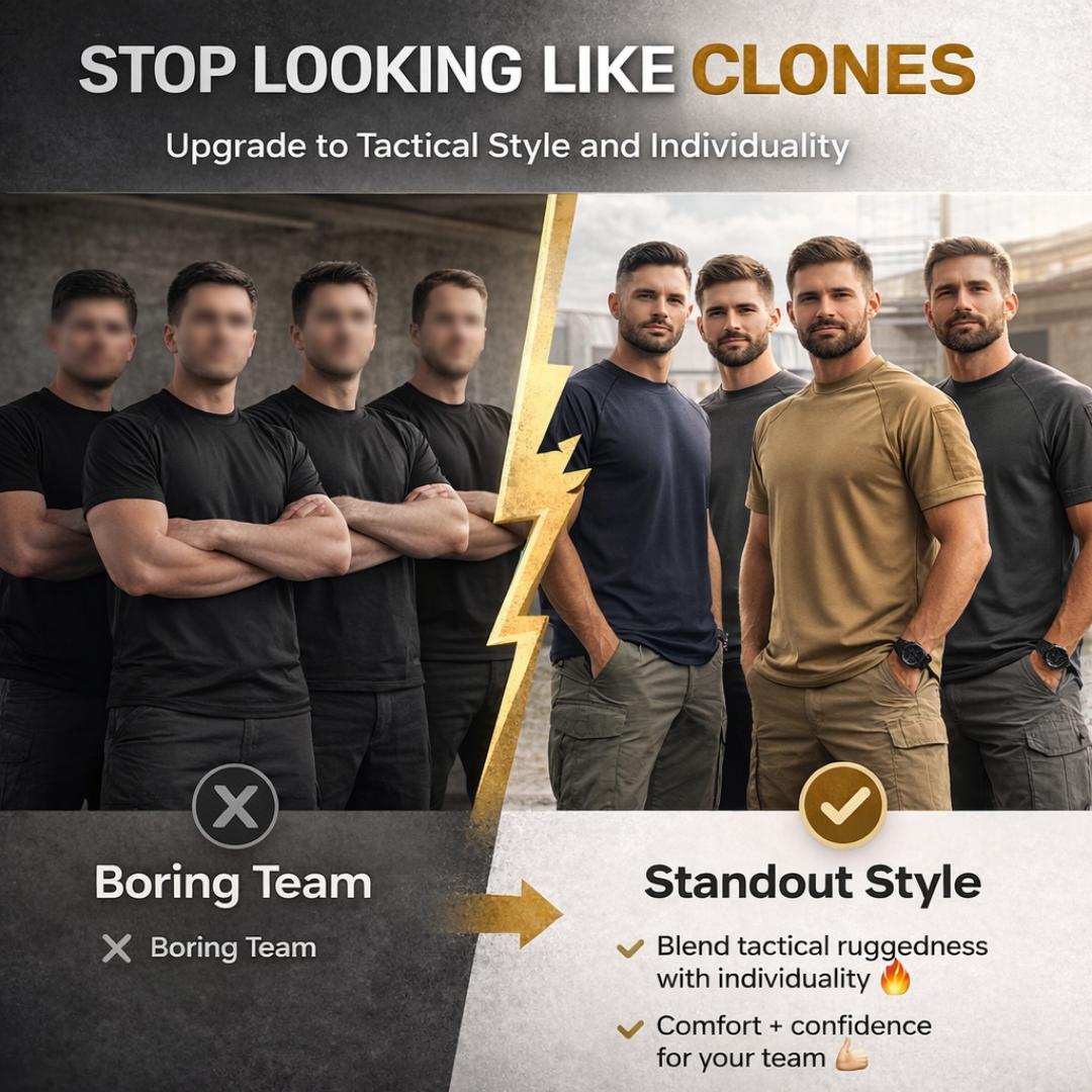 Men’s Tactical Essential T-Shirt – Breathable, Durable, Outdoor & Everyday Wear. Vitallity Field Tactical T-Shirt – Breathable, Durable Outdoor & Everyday Wear (Khaki, Navy, Grey)r