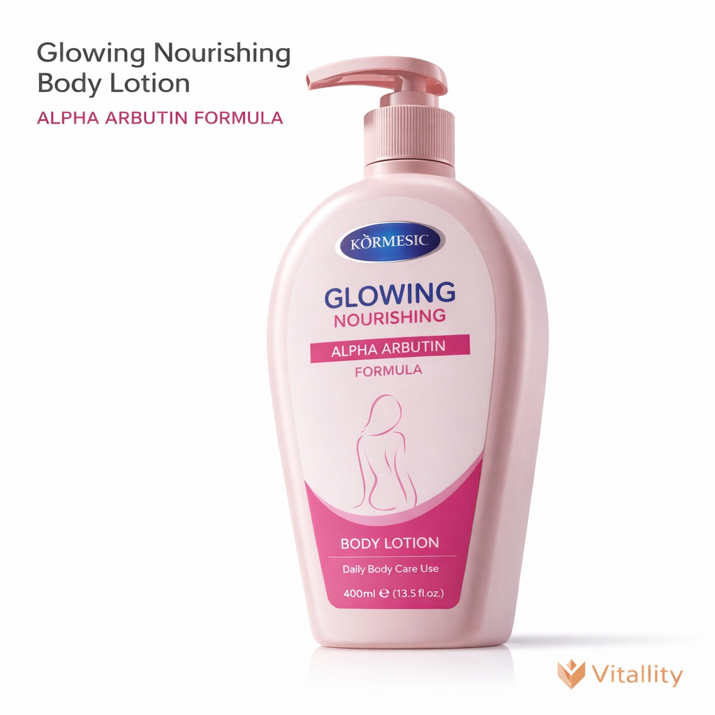 Alpha Arbutin Body Lotion Brightening & Moisturizing Cream | Even Skin Tone | Fast Absorbing | 400ml