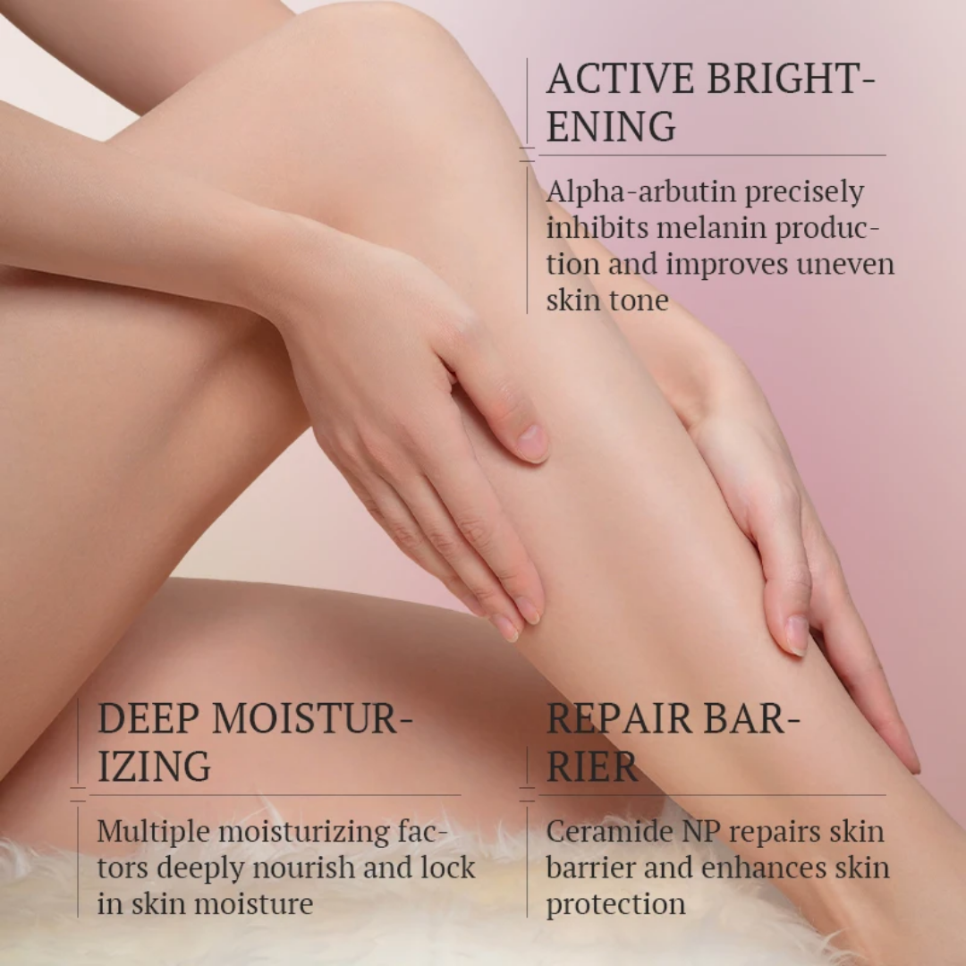 Alpha Arbutin Body Lotion Brightening & Moisturizing Cream | Even Skin Tone | Fast Absorbing | 400ml