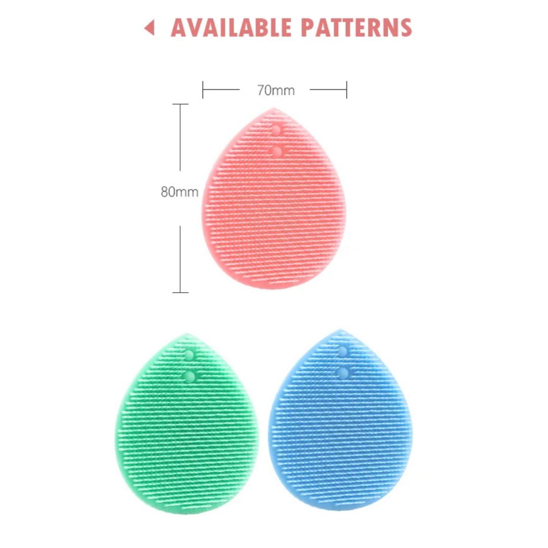 Silicone Facial Cleansing Brush – Soft Exfoliating Face Scrubber, Deep Pore Cleanser, Reusable Skin Care Tool