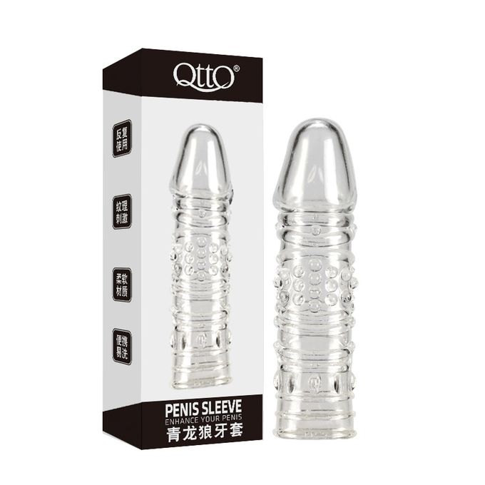 Vibrating Crystal Penis Enlargement Sleeve - image 2