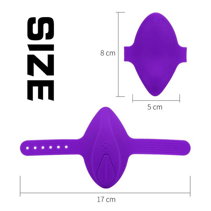 New Style Invisible Wearable Silicone Remote Control Panty Vibrator Adult Sex Toy - image 6