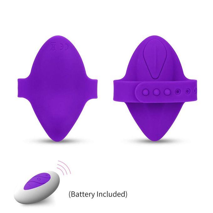 New Style Invisible Wearable Silicone Remote Control Panty Vibrator Adult Sex Toy - image 5