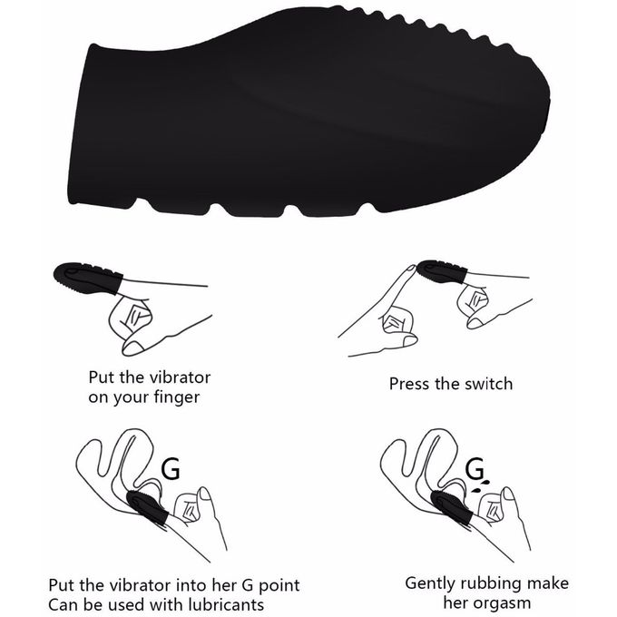 Bullet Pussie Finger Vibrator Adult Sex Toy For Ladies - image 5