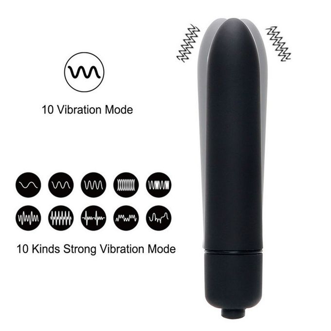 10 Speed Mini Bullet Vibrator For Adult Sex Toy- Battery Operated