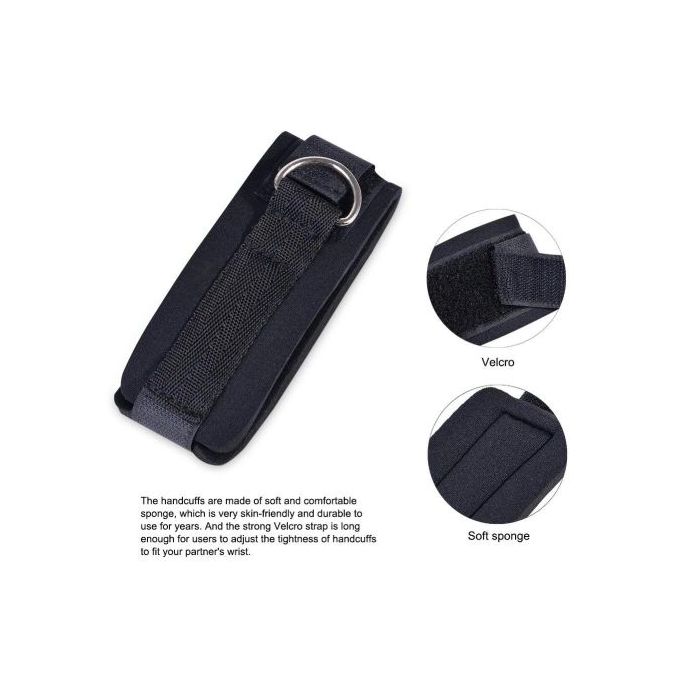 Restraints With Ball Gag & Leather Handcuffs SM Bondage Kit