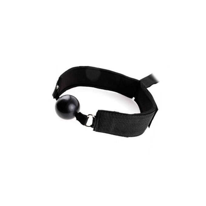 Restraints With Ball Gag & Leather Handcuffs SM Bondage Kit