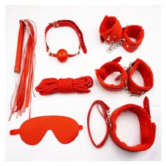 7pcs BDSM Bondage Fetish Restraint Suit Sex Toys For Couple