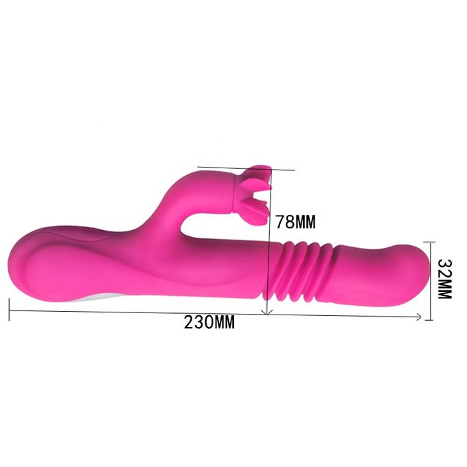 Best Heating Rotating Vibrator Sex Toy- Purple - image 5