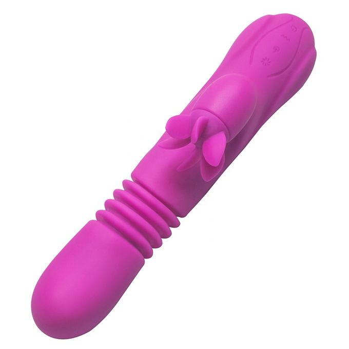 Best Heating Rotating  Vibrator Sex Toy- Purple