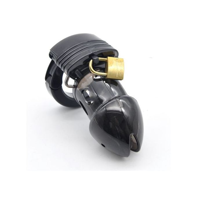 Men’s Plastic Locking Dildo Device Penis Cage Underwear For Abstinence - image 5