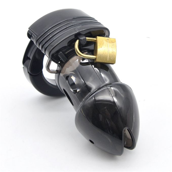 Men’s Plastic Locking Dildo Device Penis Cage Underwear For Abstinence