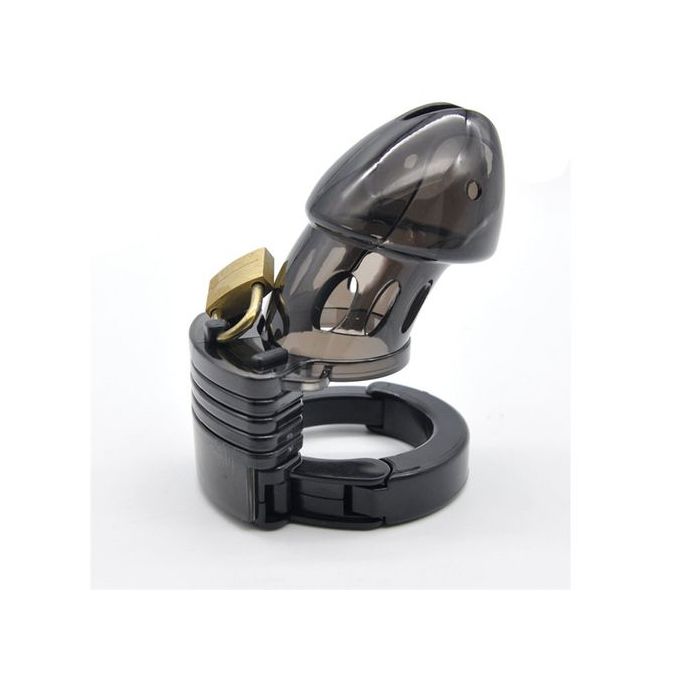 Men’s Plastic Locking Dildo Device Penis Cage Underwear For Abstinence - image 2