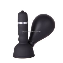2 Pieces Battery Powered Vacuum Vibrating Breast Pump And Nipple Sucker Adult Sex Toy