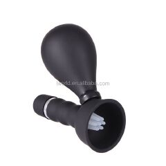 2 Pieces Battery Powered Vacuum Vibrating Breast Pump And Nipple Sucker Adult Sex Toy