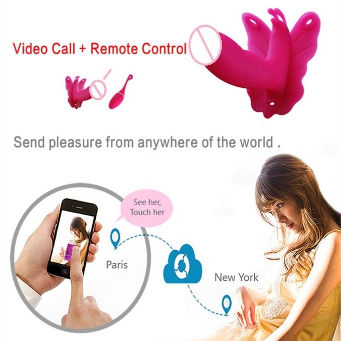 Smart Wireless Dual Vibrator Panties Remote Control Vibrators Adult Sex Toy
