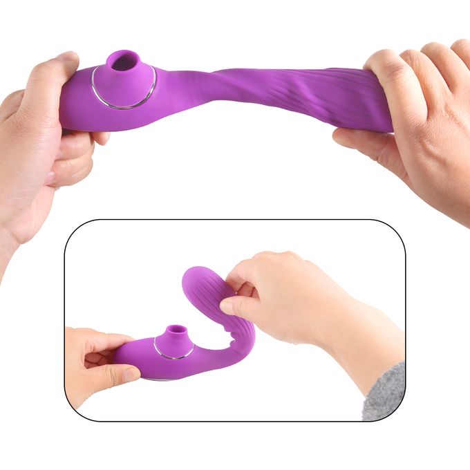 Waterproof Dildo G Spot Vibrator, Tongue Vibrator & Clitoral Vibrator For Stimulation