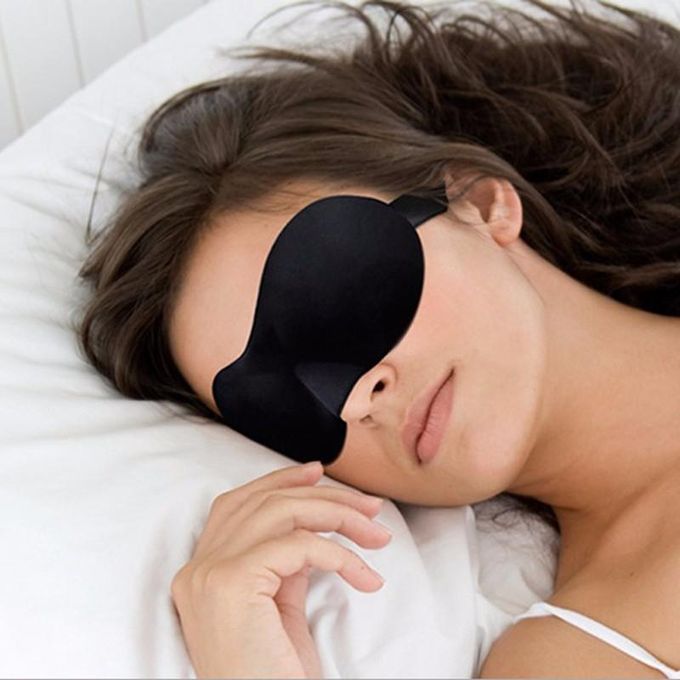 SM PU Leather Mask Blindfold With Furry Inner Adult Sex Toy