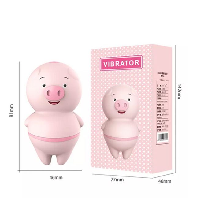 10 Frequency Electric Pink Pig Nipple, Clitoris Vibrator And Sucker - image 6