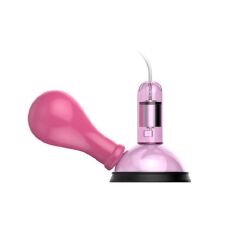 Battery Powered 7 Frequency Vibrating Strong Sucking Double Cups Nipple Massage Breast Pump