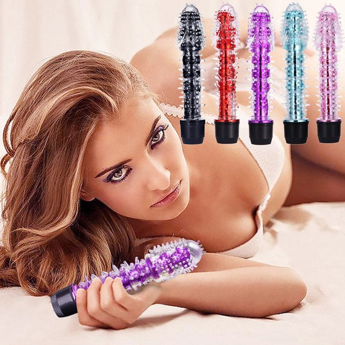 7-Inches Pijat Penis Dildo Vibrator