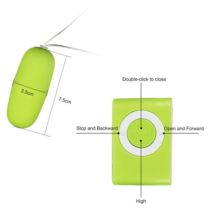 MP3 Vibrating Egg Remote Control Vibrator Adult Sex Toy - image 6