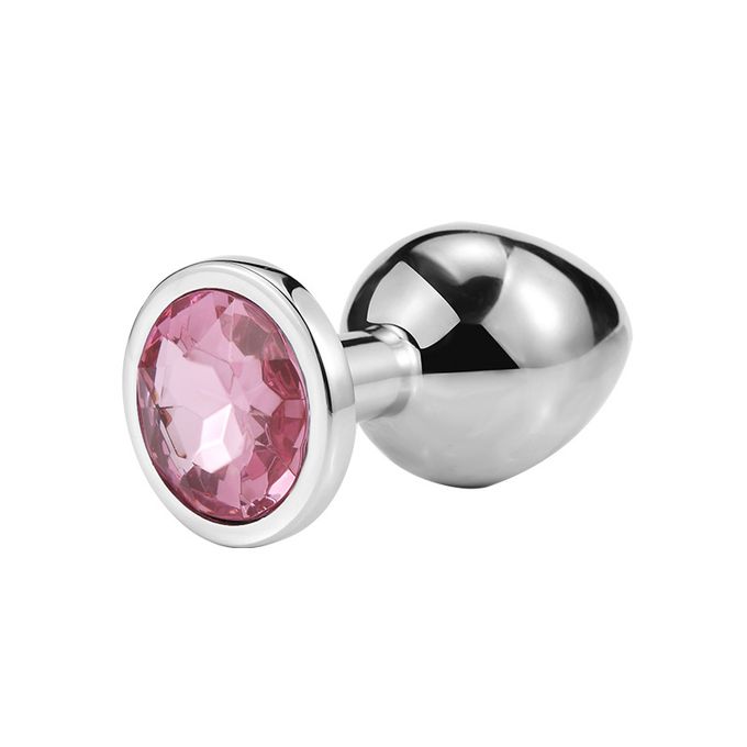 Diamond Base Decoration Metal Butt Plug And Anal Dilator