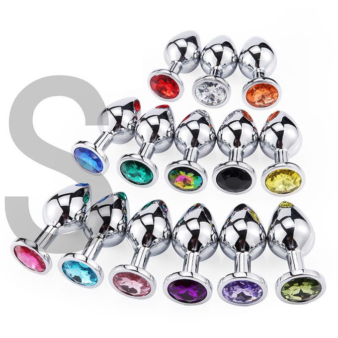 Diamond Base Decoration Metal Butt Plug And Anal Dilator - image 6