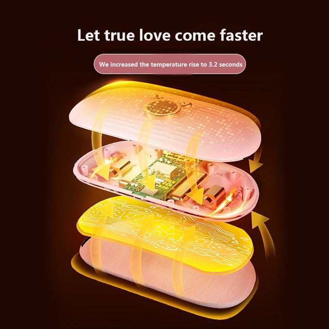 Electric Auto Heating Belly And Back Warming Waist Belt Wrap For Menstrual Cramps Pain Relief