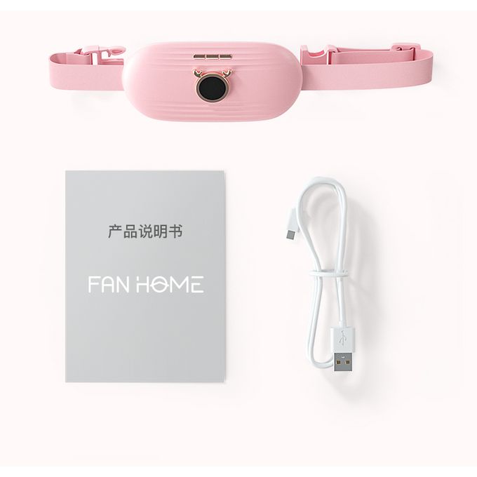 Electric Auto Heating Belly And Back Warming Waist Belt Wrap For Menstrual Cramps Pain Relief