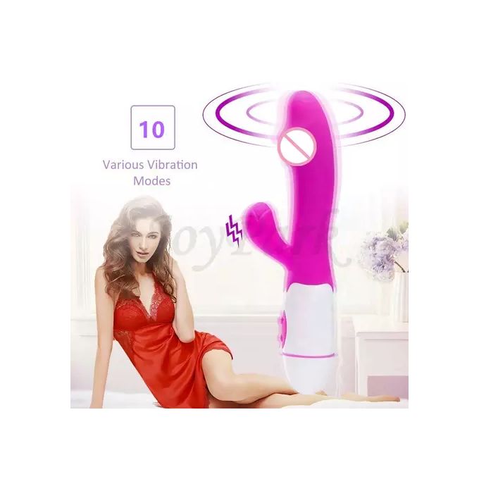 Silicone 30 Speeds Rabbit Vibrator Dildo Adult Sex Toy