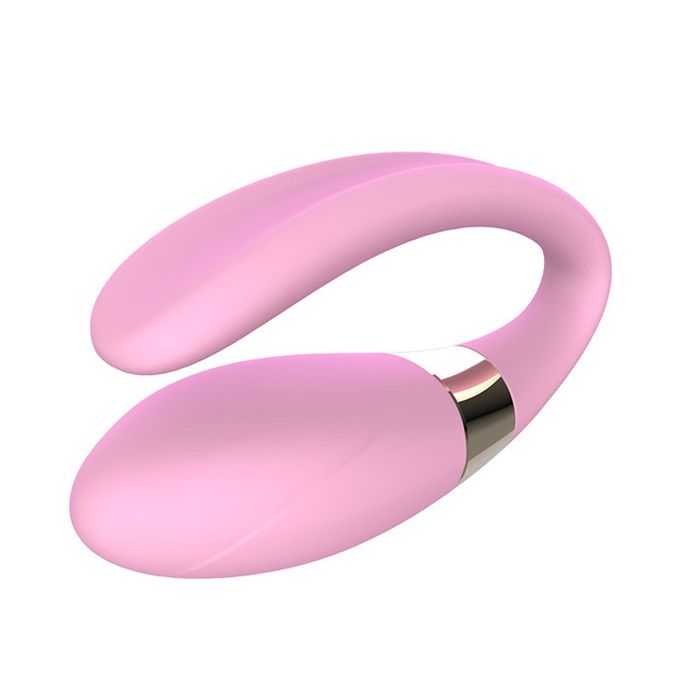 Silicone U Shape Vibrator Wireless Remote Control Couple Vibrator USB Rechargeable - image 4
