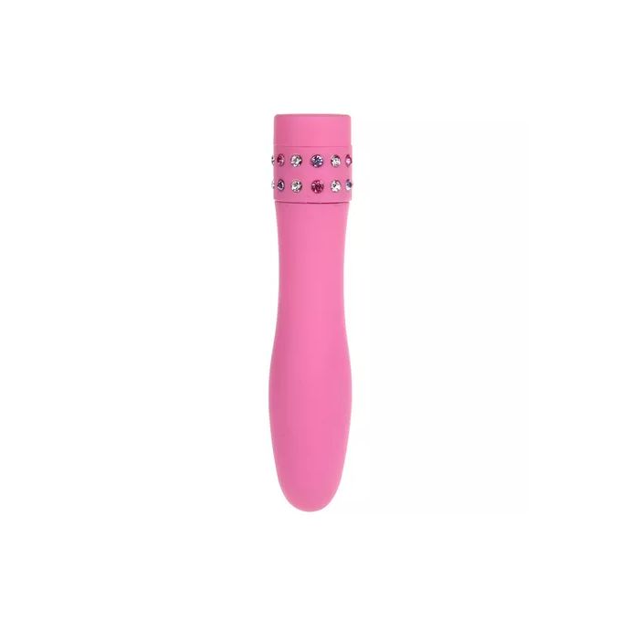 Diamond Decoration Mini Bullet Vibrator Battery Power Waterproof Female Sex Vibrator