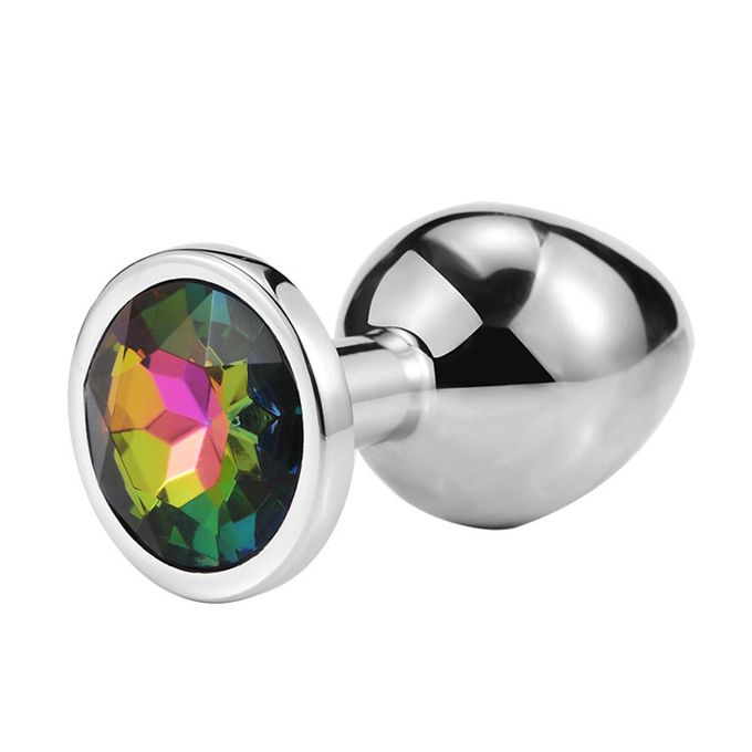 Aluminum Alloy Super Smooth Diamond Base Advanced Anal Plug Sets Adult Sex Toys - image 4