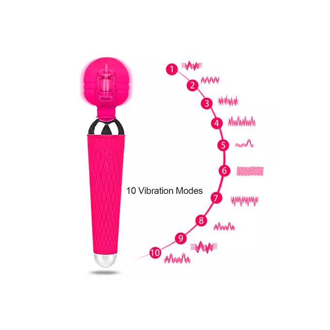 Powerful USB Rechargeable Massager Vibrators For Female Masturbation - image 3