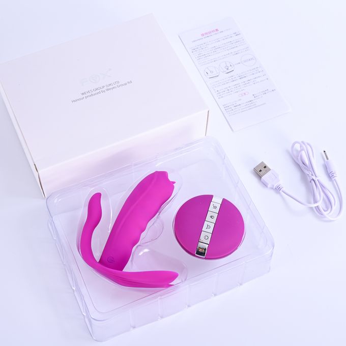 Remote Wearable Pantie Vibrator And G Spot Massager Adult Sex Toy With Sucking Tongue For Women - image 4