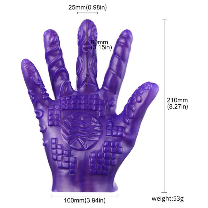 Magic Masturbation Sex Gloves Adult Sex Toy - image 4