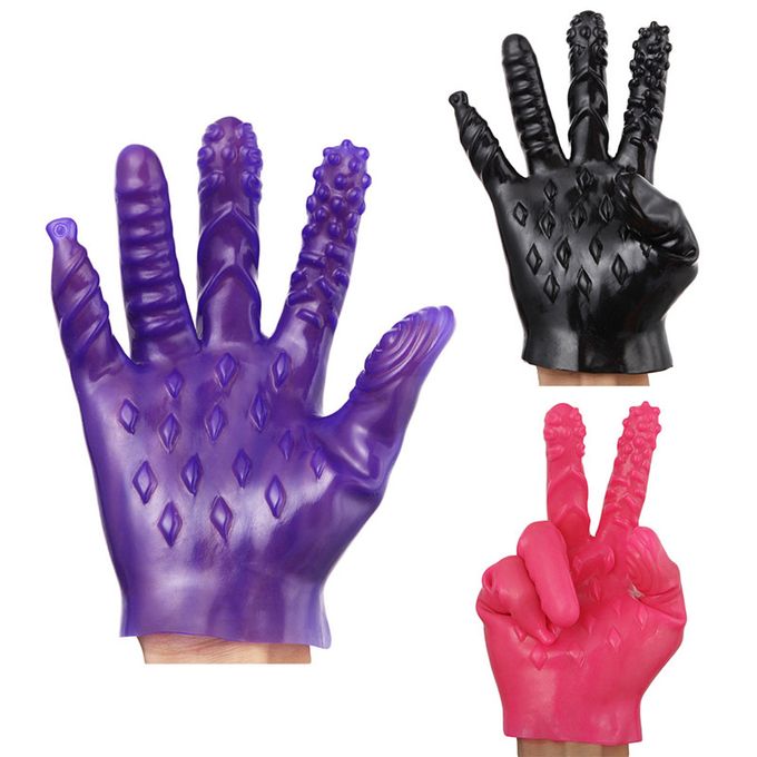 Magic Masturbation Sex Gloves Adult Sex Toy