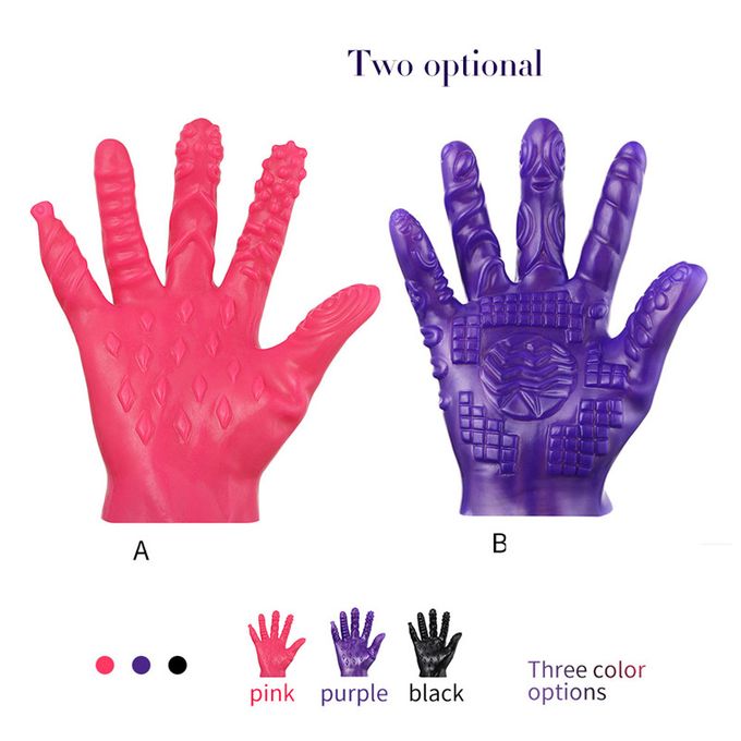 Magic Masturbation Sex Gloves Adult Sex Toy - image 3