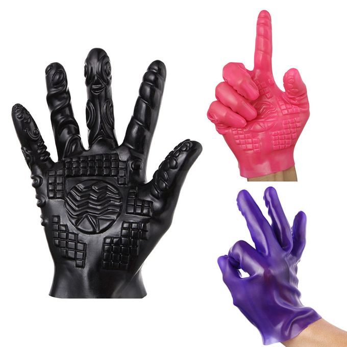 Magic Masturbation Sex Gloves Adult Sex Toy - image 2