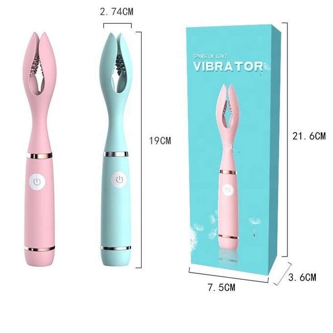 Nipple Clip Clitoris Stimulator Vibrator Adult Sex Toys - image 4